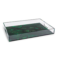 Malachite Green Tray