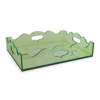 Queen Anne Green Tray