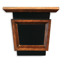 Jonathon Bronze/black Shelf