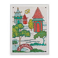 Pagoda Landscape I