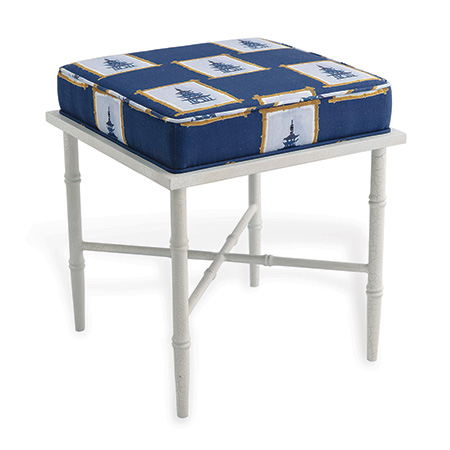 Doheny White Single Pagoda Bench Kit