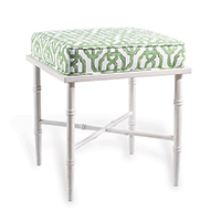 Doheny White Single Bench Levens Trellis