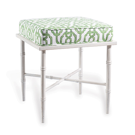 Doheny White Single Bench Levens Trellis