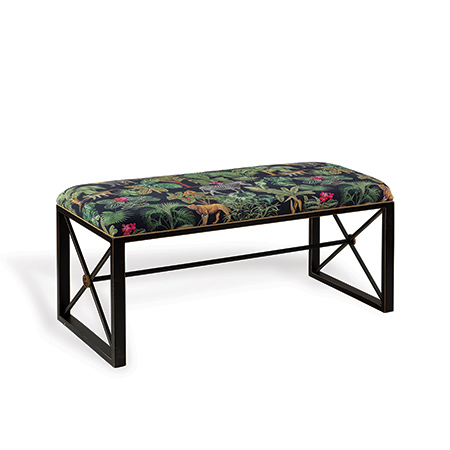 Medallion Black Double Safari Bench Kit