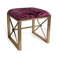Medallion Gold Le Tigre Red Single Bench