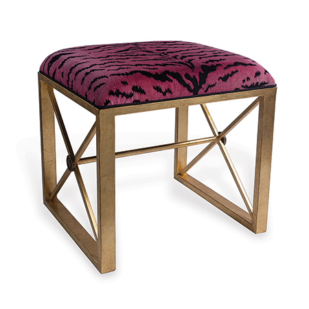 Medallion Gold Le Tigre Red Single Bench