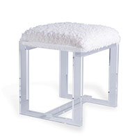 Glencoe Lucite Bench Judy Fur Kit