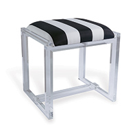 Glencoe Black Stripe Bench