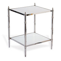 Doheny Nickel Accent Table