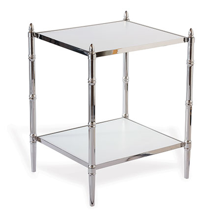 Doheny Nickel Accent Table