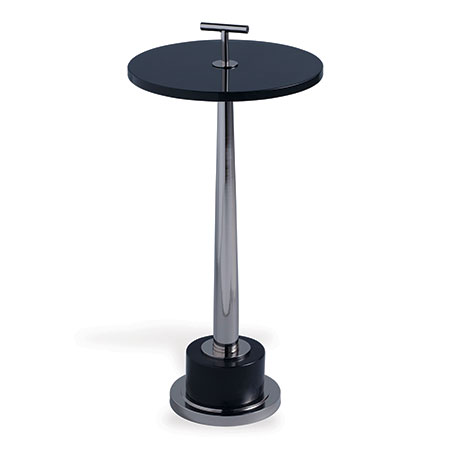 Toronto Nickel Accent Table