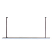 Marais Additional Shelf White/nickel Kit 48"W