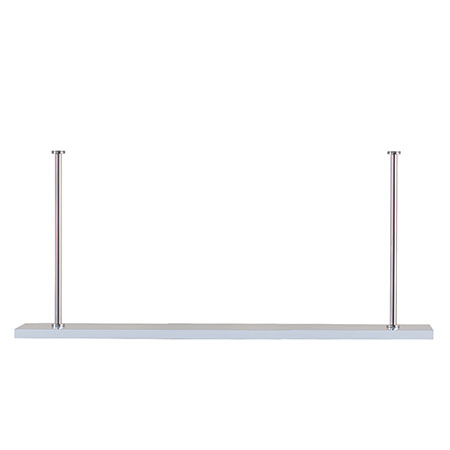 Marais Additional Shelf White/nickel Kit 48"W