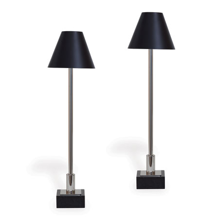 Marais Nickel Buffet Lamp (set/2)