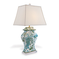 Canton Celadon Lamp