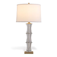 Rivoli Crystal/brass Lamp