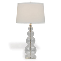 Alessandra Lamp--white Shade