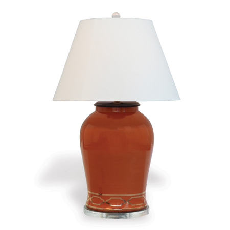 Pavillion Coral Lamp 35"H