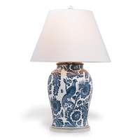 Arcadia Indigo Lamp 36"H