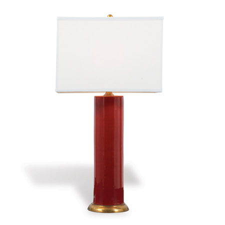 Melrose Ruby Lamp 32"H
