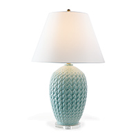 Naples Celadon Lamp