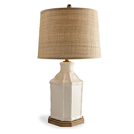 Amelia Cream Lamp