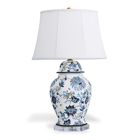 Braganza Blue Hex Lamp