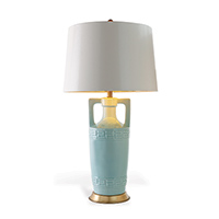 Regency Celadon Lamp