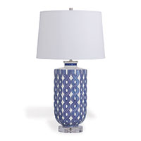 Evelyn Blue Lamp