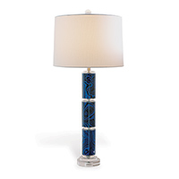 Malachite Blue Lamp