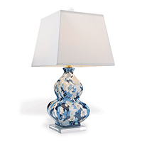 Rousham Blue Lamp