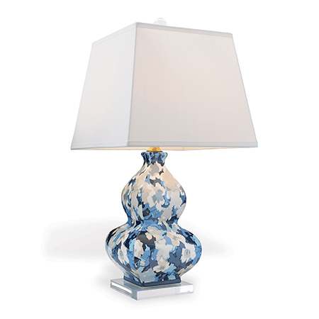 Rousham Blue Lamp