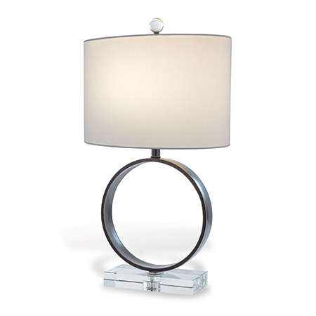 Megan Crystal / Bronze Lamp