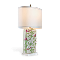 Geranium Trellis Lamp