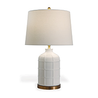 Bamboo Garden Cream Lamp