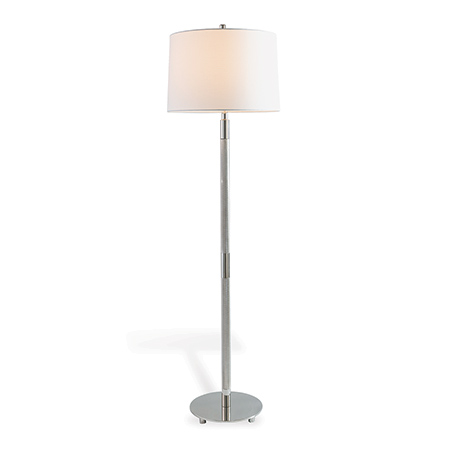 Billy Nickel Floor Lamp