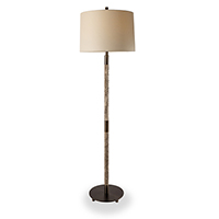 Trivoli Gray/bronze Floor Lamp