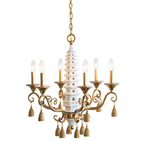 Oh, Pagoda Cream Chandelier