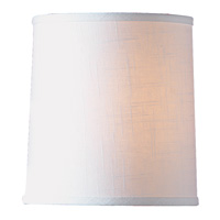 White Hardback Drum Shade