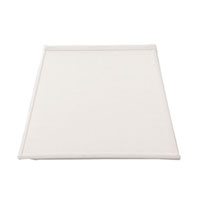 Eggshell Rectangular Tapered Softback Shade