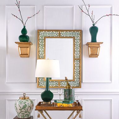 Wall Decor and Shelves