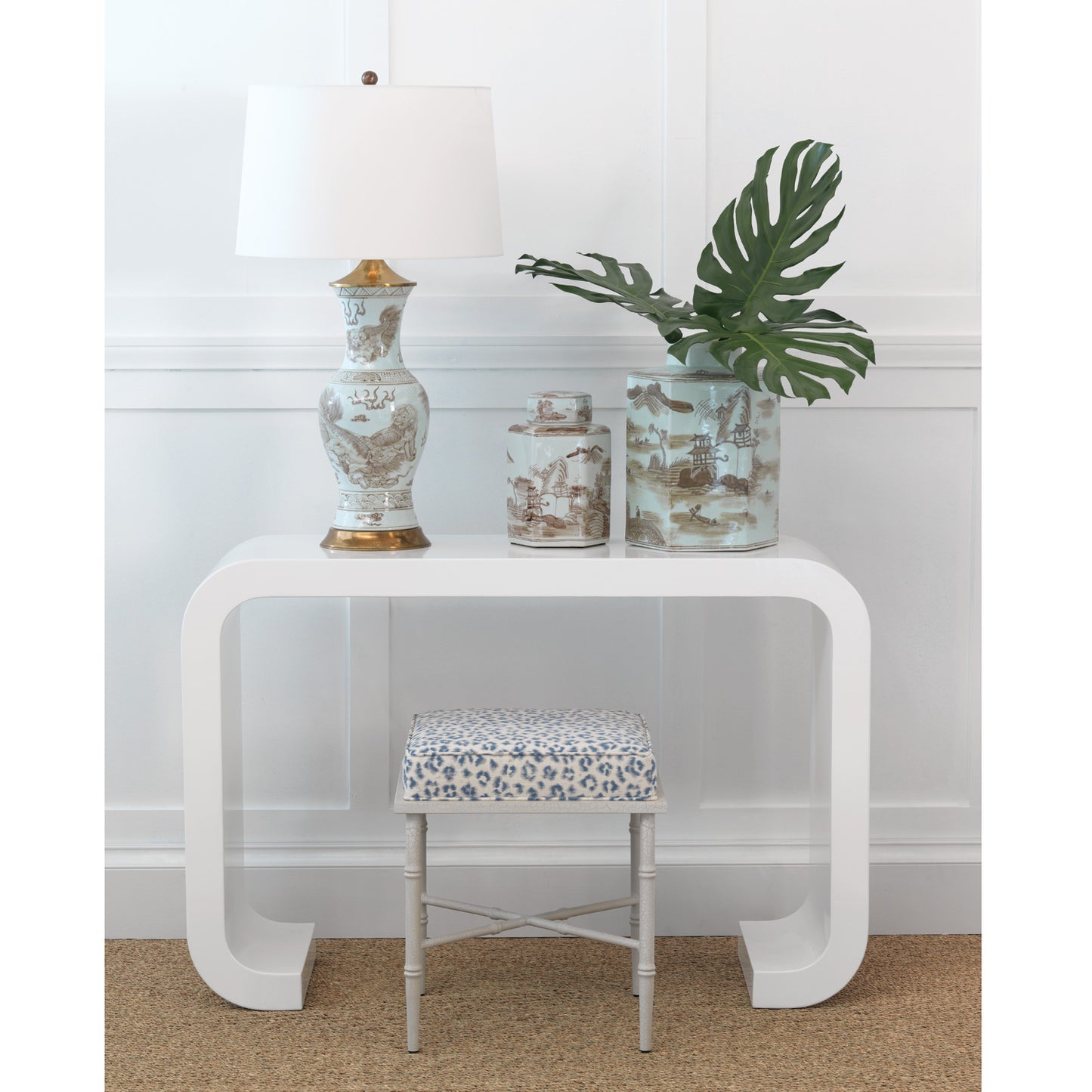 Canton Brown Jar Large