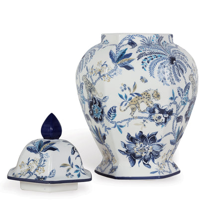 Braganza Blue Large Jar