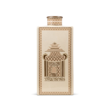 Pagoda Garden Mocha Large Jar