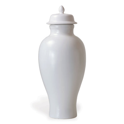 Odeon White Tall Jar