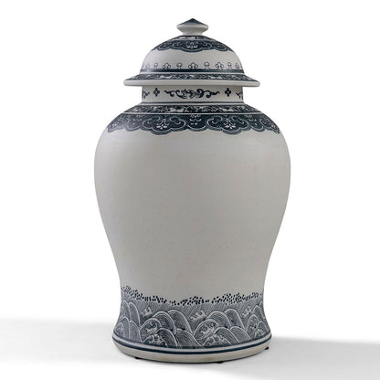 Ming Indigo Medium Jar