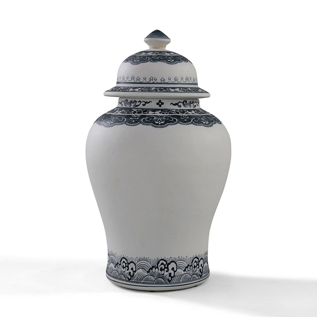 Ming Indigo Large Jar