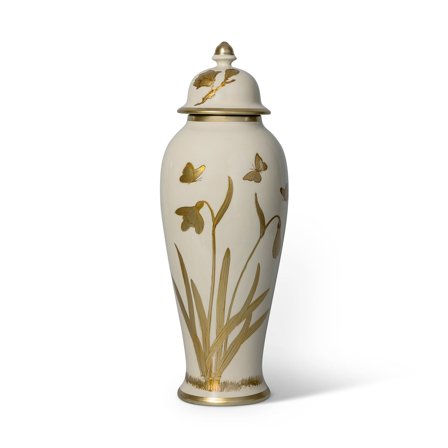 Gilded Iris Jar Medium