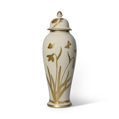 Gilded Iris Jar Medium