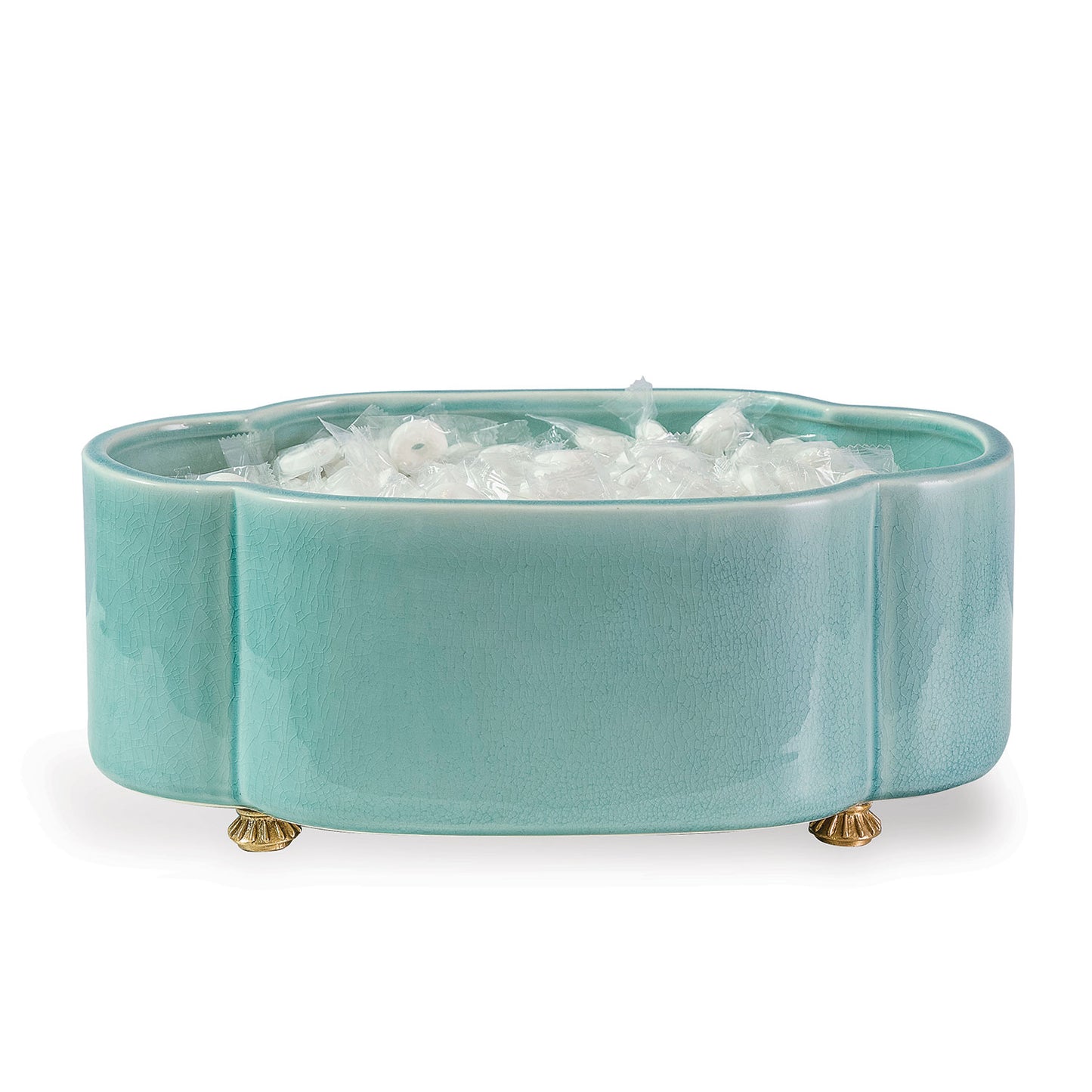 Carol Oval Celadon Planter